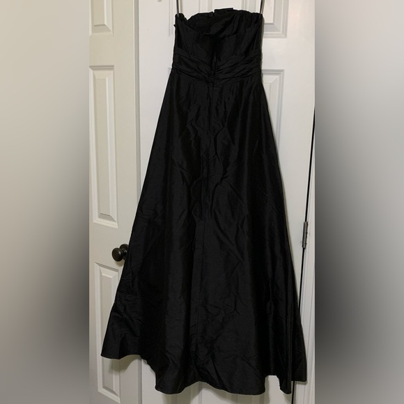 Vintage Silk Size 0/2 WATTERS&W Shantung Taffeta Strapless - Picture 9 of 11